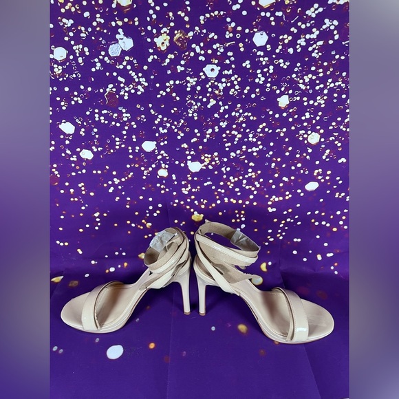 Nine West Nude Strap Heels - Picture 2 of 4